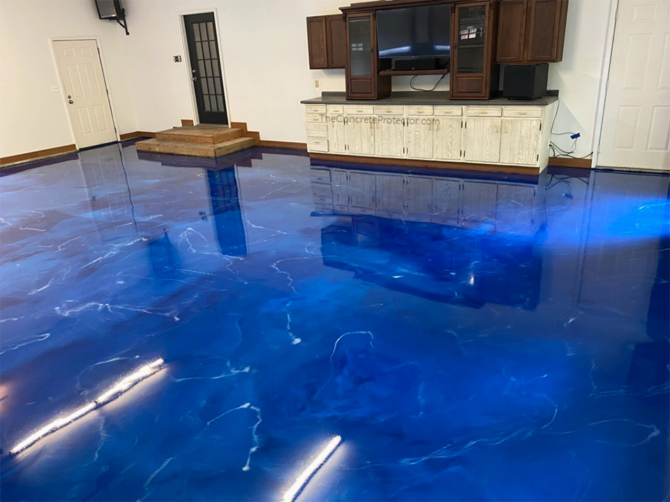 Marble Epoxy Concrete Floor